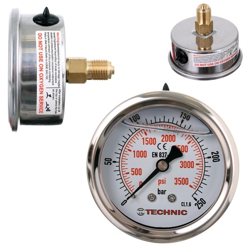 Manometer glyzerin gefüllt - manometer,