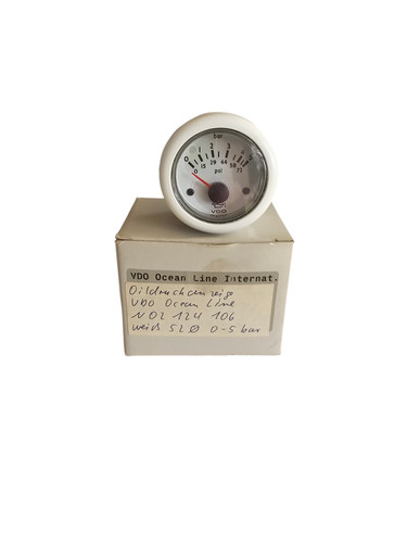 Oildruckanzeige weiß 52mm vdo - oildruckanzeige, 52mm,vdo
