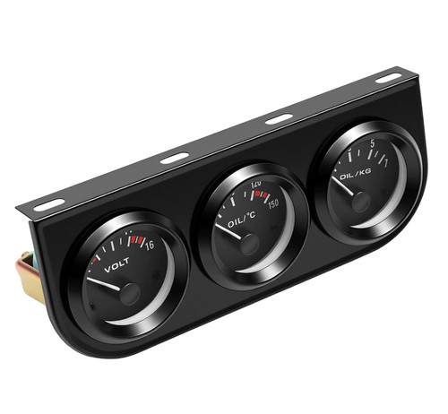 52mm 12v öldruck voltmeter - 12v,