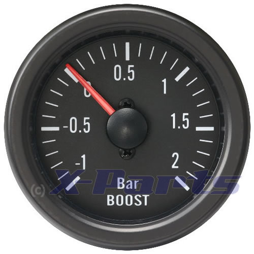Ladedruckanzeige retro 52mm - retro,
